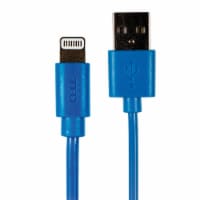 CELLCandy USB-to-Lightning Sync/Charge Cable for Apple iPhone 5 - Tropical Blue Perspective: Main