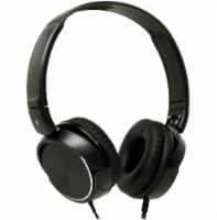 Acoustix Stereo Headphones with Microphone - Black Perspective: Main
