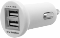 CELLCandy High Power Dual USB Wall Charger - White Perspective: Main