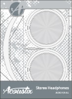 Acoustix Over Head Headphone - White Perspective: Main