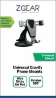 ZGear Universal Gravity Phone Mount - Silver