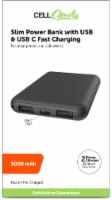 CELLcandy® USB & USB C Fast Charging Slim Power Bank