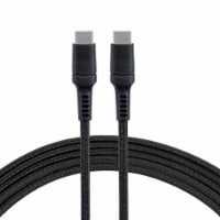 CELLCandy® Braided USB-C to C Cable - Black