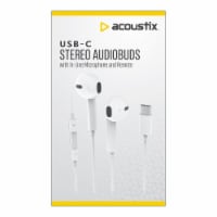 Acoustix USB C Stereo Earbuds Perspective: Main