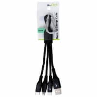 CELLCandy® 4-in-1 Charge Cable - Black Perspective: Main