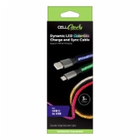 Cell Candy Dynamic LED ColorGlo Charge & Sync Cable Perspective: Main