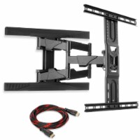 Full Motion Swivel TV Mount 42-70 Screen w/ 10' HDMI Cable