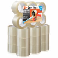 24-Rolls Extra-Wide Packing Tape (3  x 110 yard/330' each) - Clear