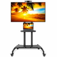 Mobile Stand with Wheels for 55-80 TV by Mount Factory