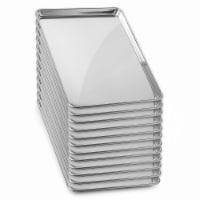12 Pans 18 x 26 Inch Commercial Aluminum Cookie Sheets by GRIDMANN