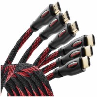 10 Feet High-Speed 4K HDMI Cables (3-Pack)