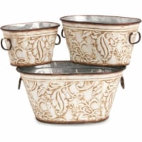 Deer Park Ironworks CD117 Oval Venetian Planters