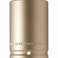 Ampco Safety Tools Impct Skt,Nkl Alm Brz,Natural,5/8 in DWI-1/2D5/8