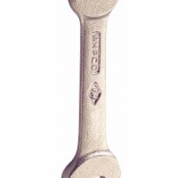 Ampco Safety Tools Open End Wrench,Strt,6-7/8 ,AlumnmBrz WO-17X19