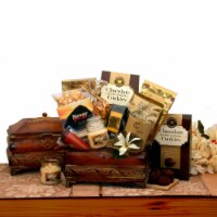 Our Sincere Condolences Gift Chest- sympathy baskets - condolences gift basket for loss