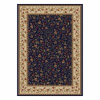 Radici USA Como 7'9  x 11' Rectangular Fabric Rug in Blue