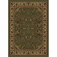 Radici 953-1217-SAGE Castello Rectangular Sage Green Traditional Italy Area Rug- 5 ft. 3 in.