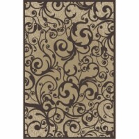 Radici 1845-0015-BEIGE Pisa Round Beige Contemporary Turkey Area Rug- 7 ft. 10 in.