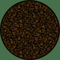 Radici 6674-0035-GREY Pisa Round Grey Traditional Turkey Area Rug- 7 ft. 10 in.