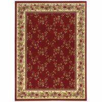 Radici 1590-1003-RED 7 ft.9 x 11 ft. Como Rug - Red