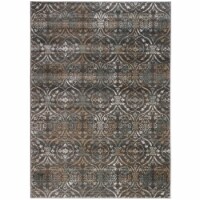 Radici 3746-1030-BROWN 3 ft.3 in. x 4 ft.11 Pisa Area Rug - Brown