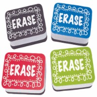 Ashley Productions Mini Whiteboard Erasers Chalk 2 x1-1/2 x3/4  10/PK MI 78002
