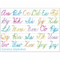 Ashley Productions Smart Poly PosterMat Pals Space Savers Cursive Handwriting 13  x 9.5
