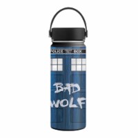 MightySkins HFWI18-Time Lord Box Skin for Hydro Flask 18 oz Wide Mouth - Time Lord Box