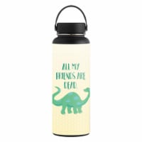 MightySkins HFWI40-All My Friends Are Dead Skin for Hydro Flask 40 oz Wide Mouth - All My Fri
