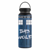 MightySkins HFWI40-Time Lord Box Skin for Hydro Flask 40 oz Wide Mouth - Time Lord Box
