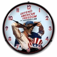 1907707 American Freedom clock - Made in USA