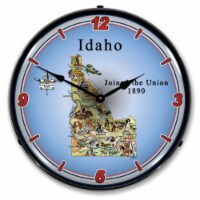 20041094 State of Idaho clock - Made in USA