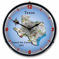 20041125 State of Texas clock - Made in USA