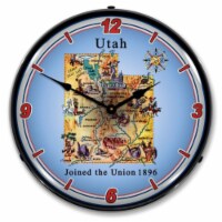 20041126 State of Utah clock - Made in USA