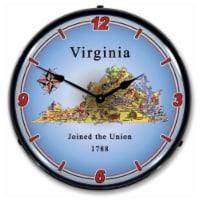 20041128 State of Virginia clock - Made in USA