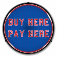 2009S1085 Buy Here Pay Here LED lighted sign - Made in USA