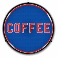 2009S1096 Coffee LED lighted sign - Made in USA