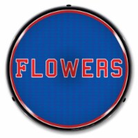 2009S1102 Flowers LED lighted sign - Made in USA