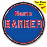 2009S1149 Add Your Name Barber Sign LED lighted sign - Made in USA