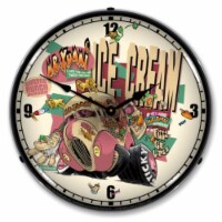 SF21011184 Mr. Yummi clock - Made in USA