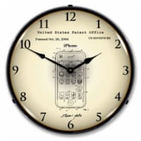 2103227 Apple iPhone Patent clock - Made in USA