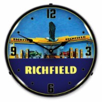 1902887 Richfield Station 1940s clock - Made in USA