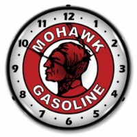 908222 Mohawk Gasoline clock - Made in USA