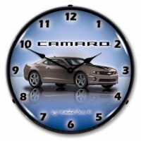 GMRE1108333 Camaro G5 Cyber Grey clock - Made in USA