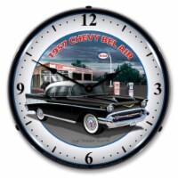 GMRE1205363 1957 Chevy Esso clock - Made in USA