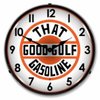 GO1303428 That Good Gulf Gasoline clock - Made in USA
