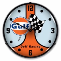GO1304438 Gulf Racing GT40 clock - Made in USA