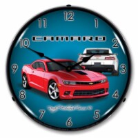 GMRE1401490 2014 SS Camaro Red Hot clock - Made in USA