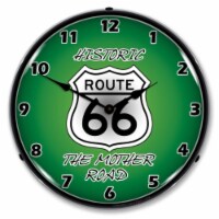 RE1405513 Route 66 The Mother Road clock - Made in USA