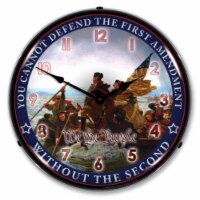 RE1402496 First and Second Amendment clock - Made in USA